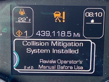 how to disable collision mitigation system on kenworth t680 1