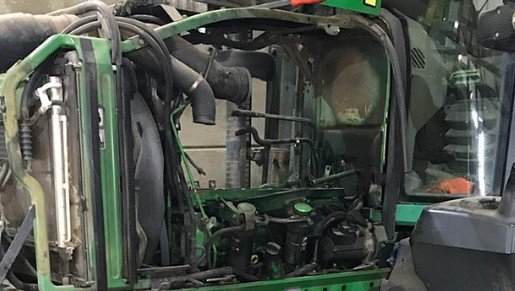 john deere breathing problem