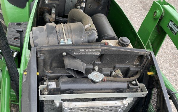 john deere overheating engine