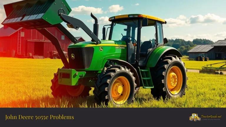 john deere 5055e problems