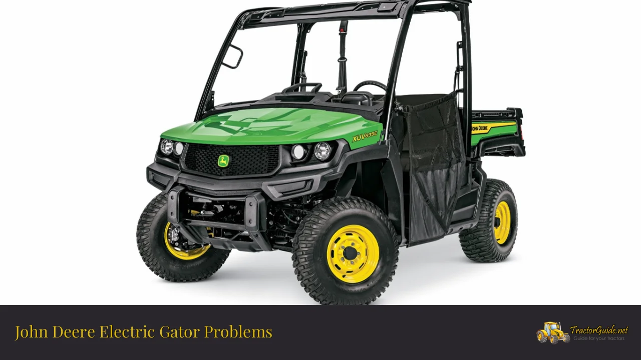 john deere electric gator problems