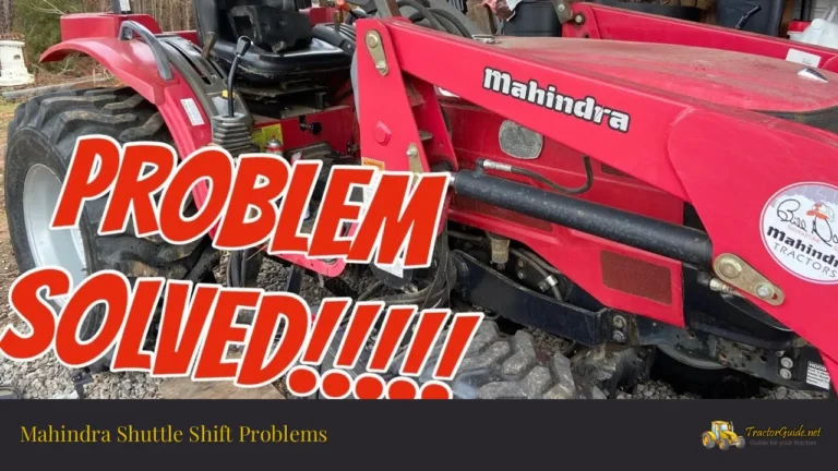 mahindra shuttle shift problems