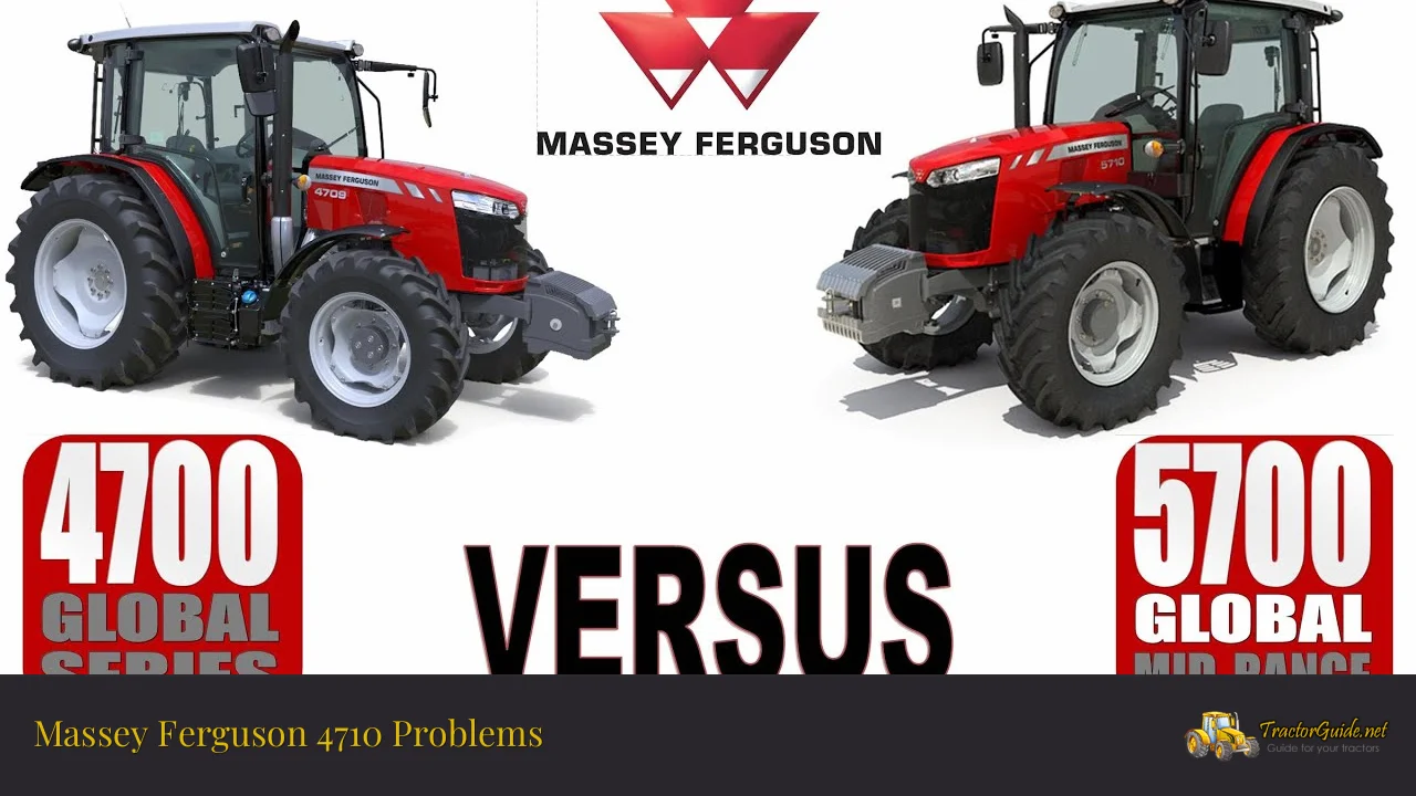 massey ferguson 4710 problems