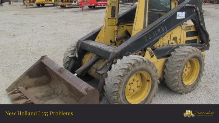 new holland l555 problems