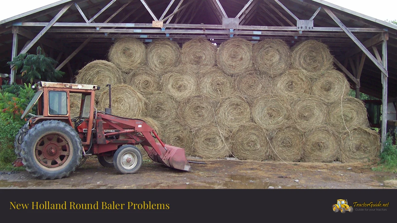 new holland round baler problems