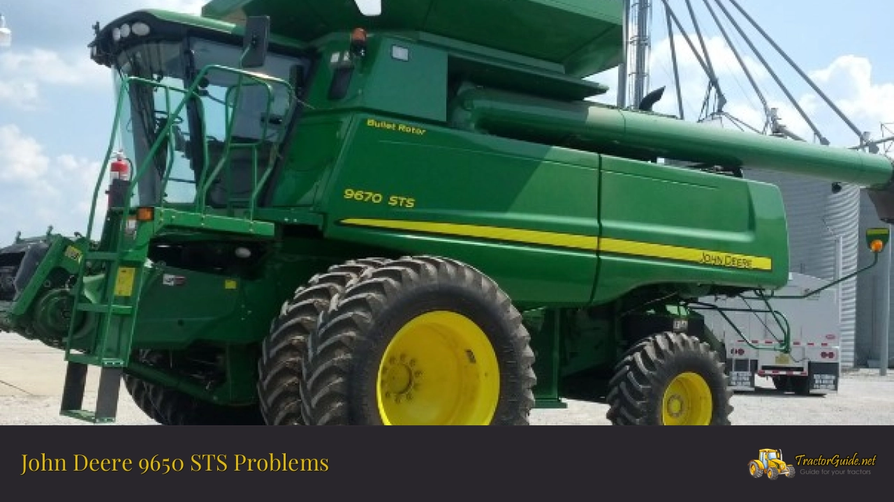 john deere 9650 sts problems