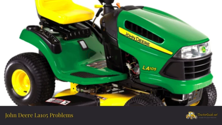 john deere la105 problems