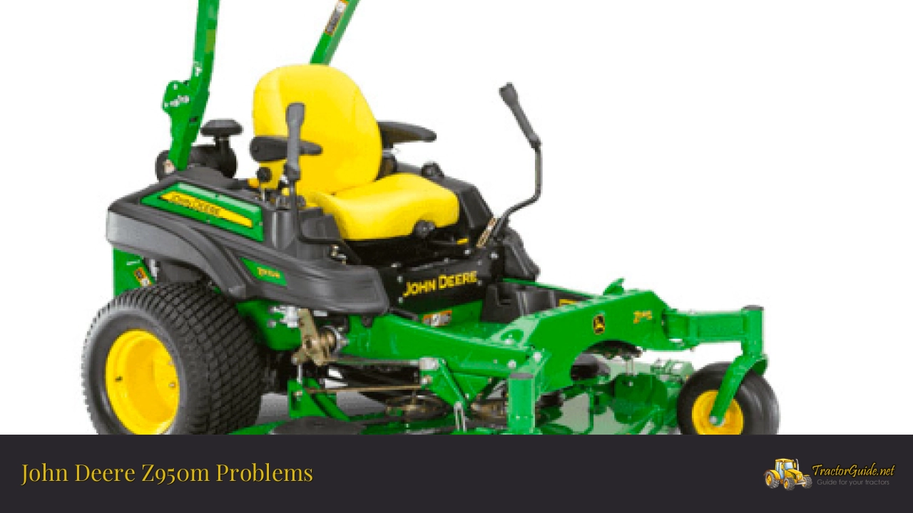 john deere z950m problems