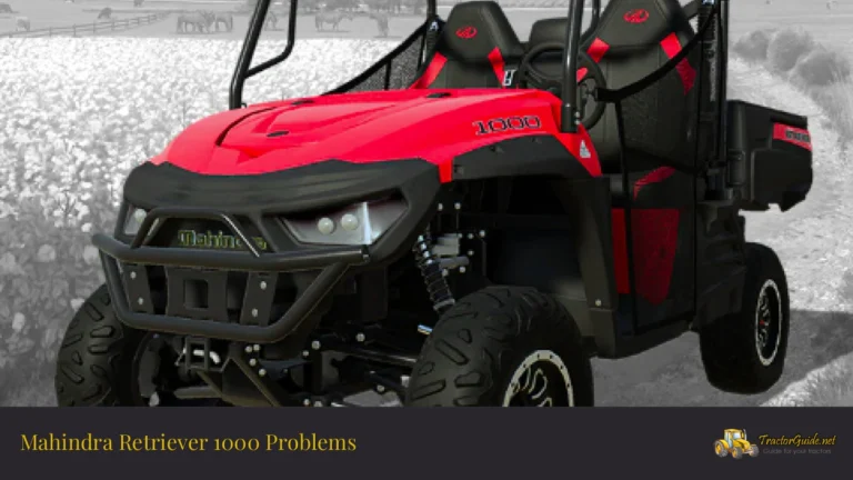 mahindra retriever 1000 problems