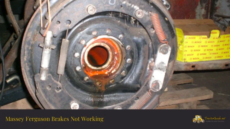 massey ferguson brakes not working