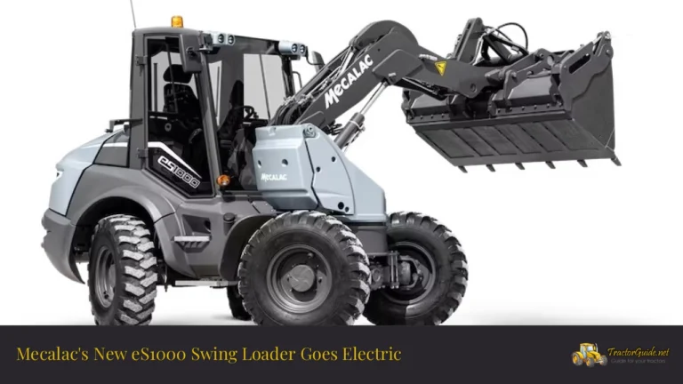 mecalac's new es1000 swing loader goes electric