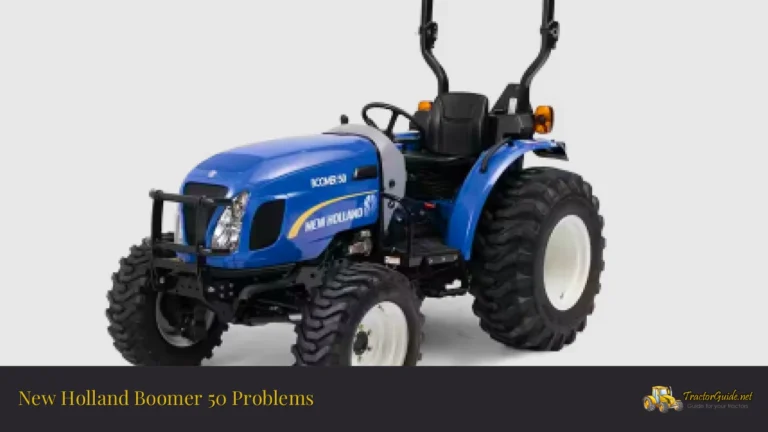 new holland boomer 50 problems