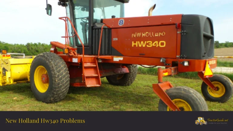 new holland hw340 problems