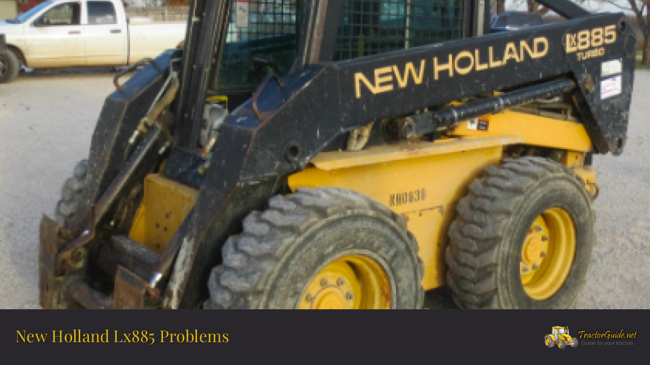 new holland lx885 problems